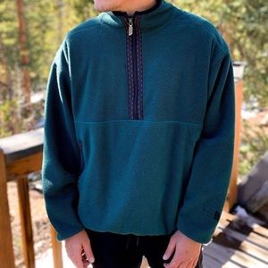 Vintage the north face Fleece quarter zip